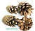 DECO NATURE PINE CONES - Сосновые шишки, шт